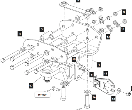 Фаркоп БАЛТЕКС 24.2443.32 для Toyota Land Cruiser 200