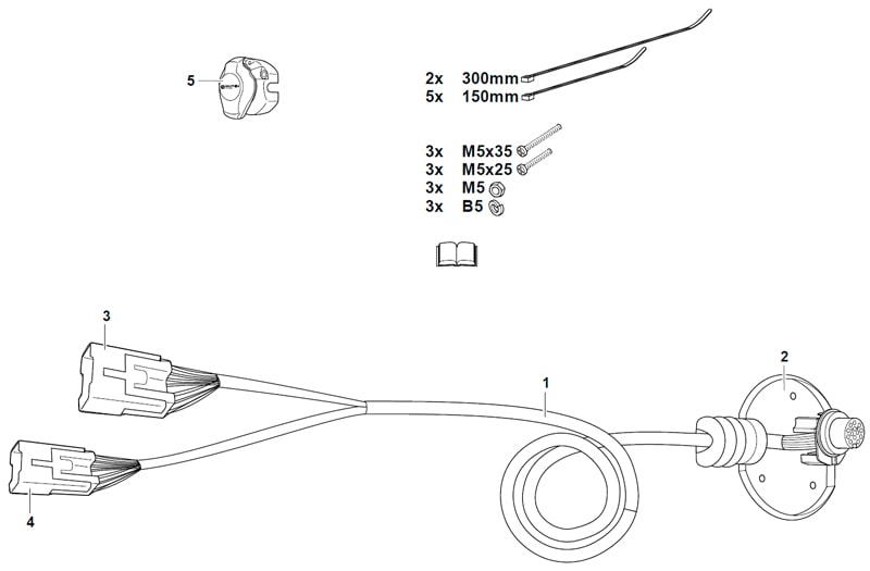  Фаркоп WESTFALIA 323157600001 для Land Rover Discovery 5 