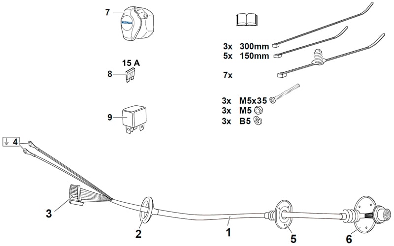 Фаркоп WESTFALIA 323079600001 для Land Rover Freelander 2