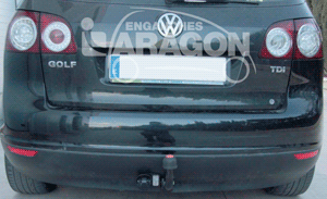 Фаркоп ARAGON E6700DA для VOLKSWAGEN Golf / PLUS 03- / Sportsvan 14- / AUDI A3 03- / SKODA Yeti 09- / SEAT Leon 13-