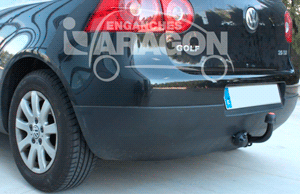 Фаркоп ARAGON E6700DA для VOLKSWAGEN Golf / PLUS 03- / Sportsvan 14- / AUDI A3 03- / SKODA Yeti 09- / SEAT Leon 13-