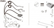 Электрика для фаркопа (оригинальная) Ramred AC 424613-T для VW Touareg 2