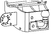 Фаркоп WESTFALIA 335359600001 для Toyota Landcruiser 200