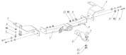 Фаркоп БИЗОН / BIZON FA 0240-E для Haval H6