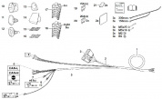 Электрика для фаркопа (оригинальная) WESTFALIA 313446300113 для Mercedes W167 / W213 / S213