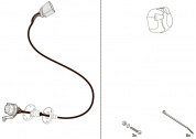 Электрика для фаркопа (оригинальная) HAK-SYSTEM 12270556 для Volkswagen T-5 / T-6 11-
