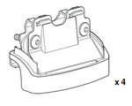 Крепёжный комплект THULE 4004 для KIA Carens 07-12