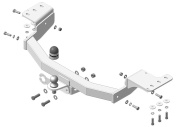 Фаркоп ОЦИНКОВАННЫЙ MOTODOR / МОТОДОР 92531-FE для Toyota Fortuner 2
