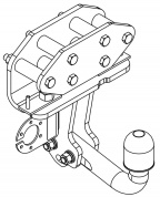 Фаркоп AUTO-HAK 0 70 для Toyota LAND CRUISER 200