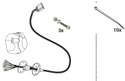Электрика для фаркопа (оригинальная) HAK SYSTEM 12500630 для VW Crafter / MAN TGE