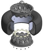 Пластиковый, колёсный диск с двойным бедлоком STORM MP 0420v1 для BRP Can-Am 4Х137
