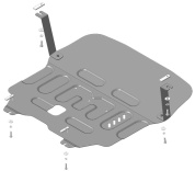 Защита картера двигателя, КПП Мотодор 71003 для KIA KX3
