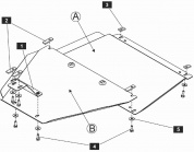 Защита КПП и РК Шериф 29.1815 для ТагАЗ Tager
