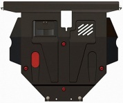Защита картера двигателя и КПП Шериф 14.1102 для MITSUBISHI Outlander XL