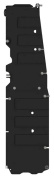Защита топливных магистралей Шериф / SHERIFF 28.5370 для JAC JS6
