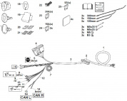 Электрика для фаркопа (оригинальная) WESTFALIA 313215300113 для Mercedes W177 / W247 / X247 / C118 / X118 / H247