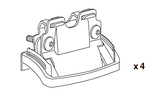 Крепёжный комплект THULE 4024 для FORD Focus ун 10– / Mondeo ун 07-15