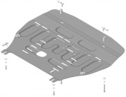 Защита картера двигателя, КПП MOTODOR 71010 для KIA Sorento / Carnival / Hyundai Santa Fe / Tucson