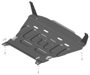 Защита картера двигателя, КПП Мотодор 70704 для Ford Fiesta 6