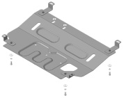 Защита картера двигателя, КПП Мотодор 70512 для Daewoo Matiz