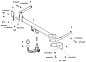 Фаркоп WESTFALIA 307333600001 для Ford B-Max 12-