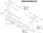 Фаркоп BOSAL 3964-A для Ford Tourneo Connect 1 / Transit Connect 1