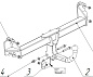 Фаркоп BOSAL 4754-A для BMW X3 F25