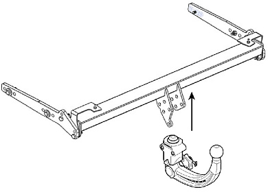 Фаркоп WESTFALIA 322070600001 для VW Arteon / Audi Q3
