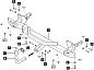 Фаркоп WESTFALIA 342208600001 для Jeep Cherokee 13-