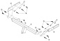 Фаркоп WESTFALIA 335413600001 для Subaru Trezia / Toyota Verso S