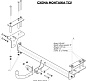 Фаркоп BOSAL 4526-A Mazda CX-7 1