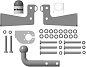 Фаркоп MOTODOR 91407-A для Nissan Pathfinder 3