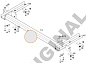 Фаркоп ARAGON E1004AV для CHEVROLET Orlando 10-