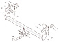Фаркоп BRINK 588400 для JEEP CHEROKEE 13-
