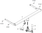 Фаркоп WESTFALIA 321907600001 для VW Tiguan 16-