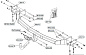 Фаркоп BRINK 465700 для Hyundai Santa Fe 2