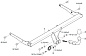 Фаркоп WESTFALIA 321906600001 для VW Tiguan 16-