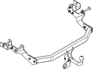 Фаркоп AVTOS HY 26 для HYUNDAI H-I / H-300