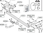 Фаркоп BRINK 497600 для Nissan Qashqai 06-13
