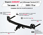Фаркоп Шериф 3764.21 для Volkswagen Teramont