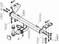 Фаркоп MOTODOR / МОТОДОР 93117-E для Haval H3