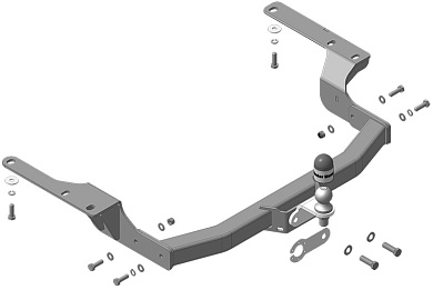 Фаркоп MOTODOR 92511-FE для Toyota Highlander 3