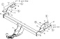 Фаркоп WESTFALIA 340072600001 для MITSUBISHI Pajero 06-