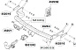 Фаркоп BRINK 452500 для Jeep Compass 06- / Patriot 07-