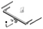Фаркоп BRINK 574900 для Ford Kuga 2WD 13-