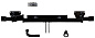 Фаркоп WESTFALIA 342208600001 для Jeep Cherokee 13-