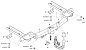 Фаркоп WESTFALIA 314473600001 для Opel Astra J / хеч