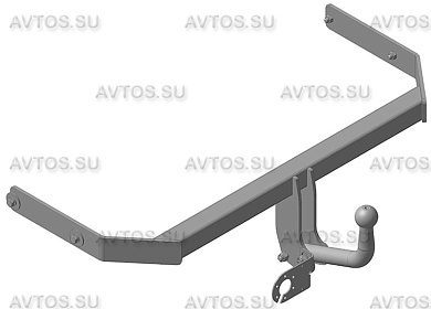 Фаркоп AVTOS VW 27 для VOLKSWAGEN POLO / CROSS