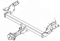 Фаркоп WESTFALIA 340071600001 для Mitsubishi PAJERO 4
