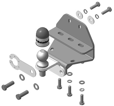 Фаркоп MOTODOR 92524-FE для Toyota Land Cruiser 300